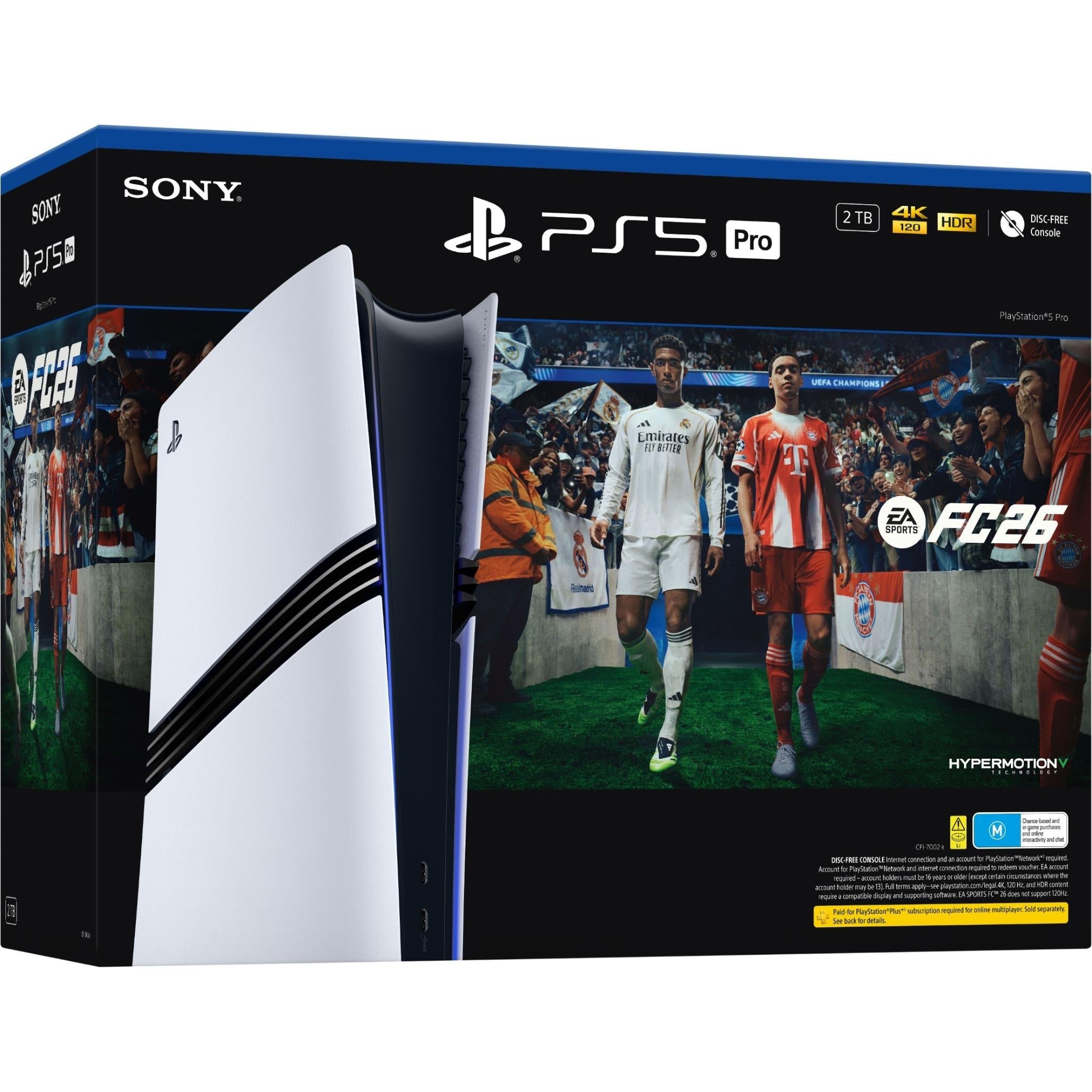 PS5 PlayStation 5 Pro 2TB Console EA Sports FC 26 Bundle